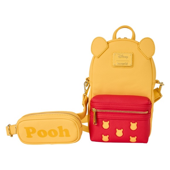Loungefly DisneyWinnie The Pooh Exclusive Sling Crossbody Bag w Coin Bag